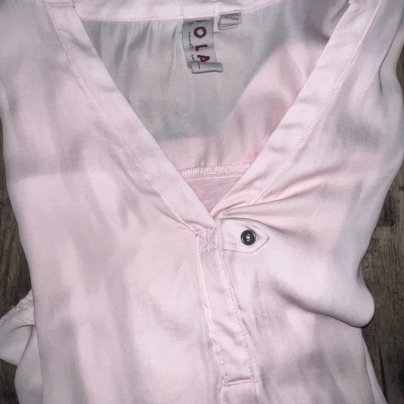 Anthropologie |Dolan| Pink LS top Size Small - Picture 6 of 8